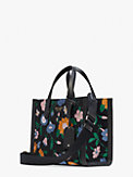 Manhattan Floral Tote Bag aus Jacquard, klein, , s7productThumbnail