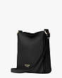 Hudson Small Messenger Bag, Black, Product