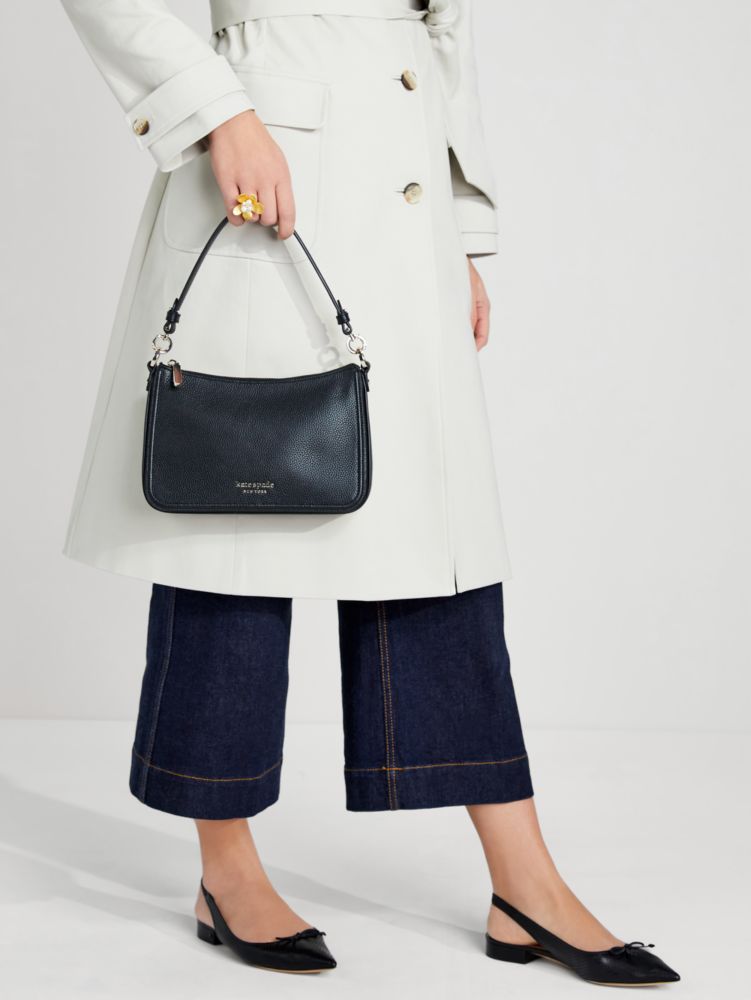 KATE SPADE Hudson Medium Convertible Crossbody Bag For Women (Blue, OS)