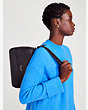 Hudson Medium Convertible Shoulder Bag, Black, Product
