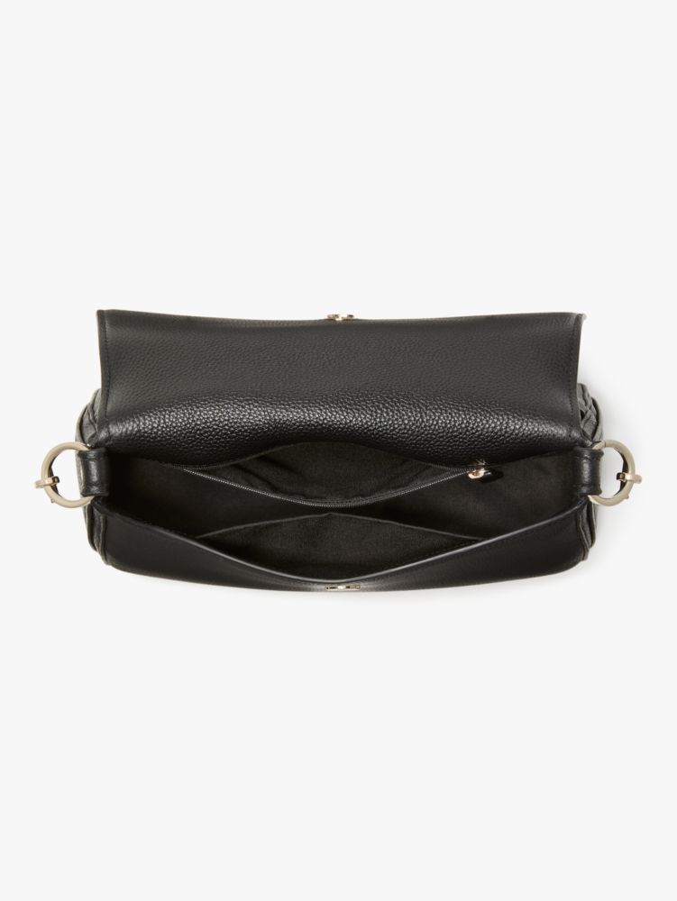 Kate Spade Lexy Pebbled Leather Shoulder Bag - Black – Jax & Henley