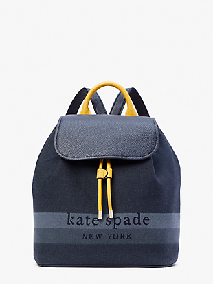 sinch denim medium backpack by kate spade new york non-hover view