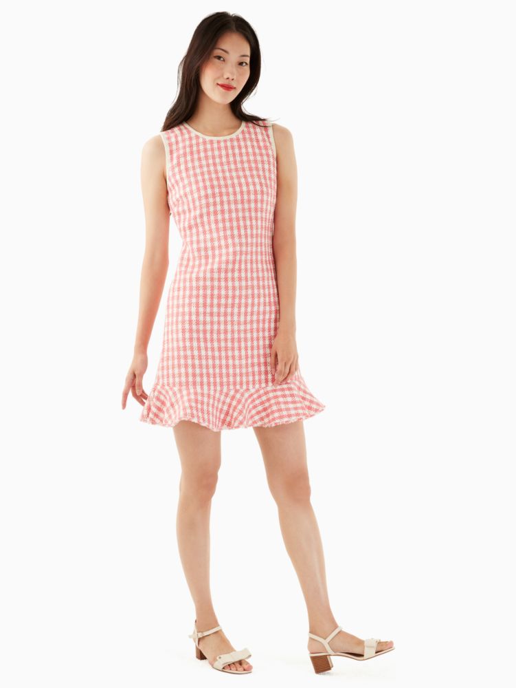 Gingham Tweed Dress Kate Spade Surprise
