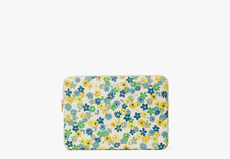 Spencer Floral Medley Universal Laptop Sleeve, Parchment Multi, Product