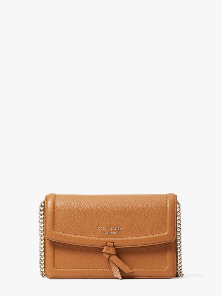 Knott Flap Crossbody, Bungalow Brown, Product