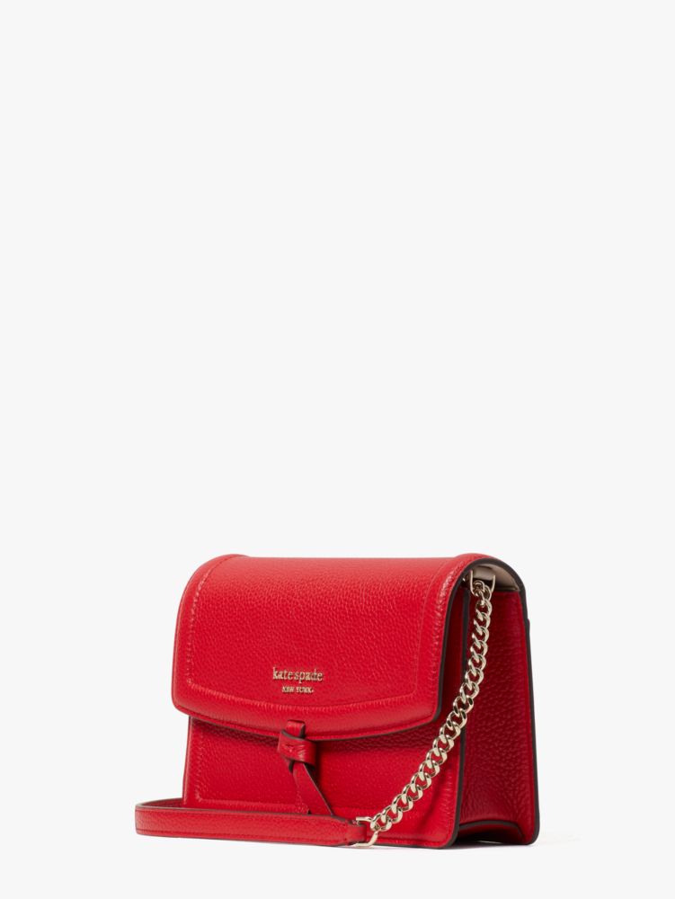 Knott Flap Crossbody, Lingonberry, Product