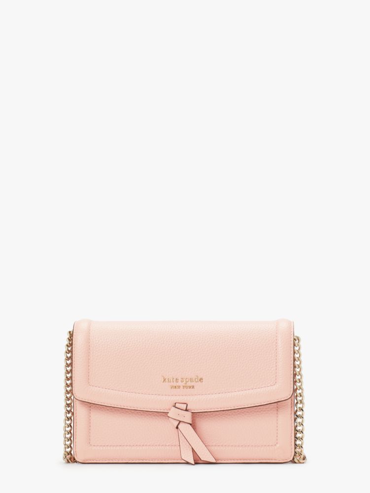 Knott Flap Crossbody, Coral Gable Pink, ProductTile