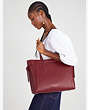 Knott Large Tote, Autumnal Red, Product