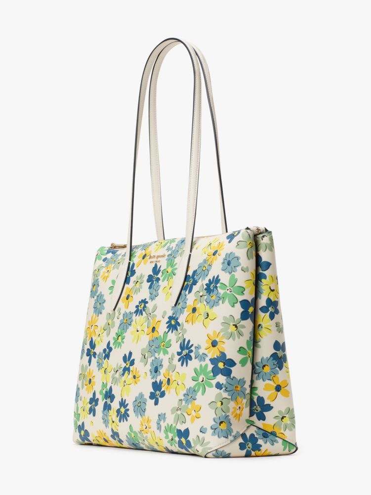 All Day Floral Medley Large Zip Top Tote | Kate Spade New York