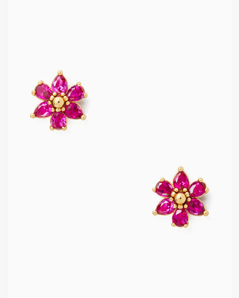 First Bloom Studs, Pink, ProductTile