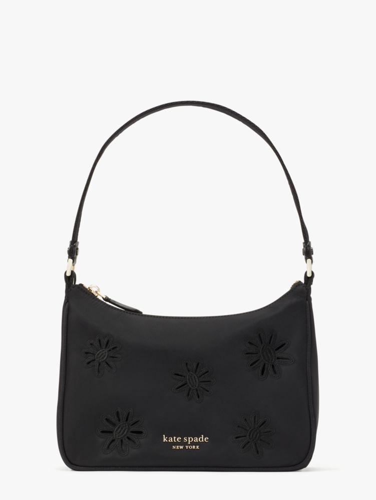 The Little Better Sam Embroidered Nylon Small Shoulder Bag Kate Spade