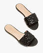 Emmie Slide Sandals, Black, Product