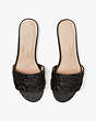 Emmie Slide Sandals, Black, Product