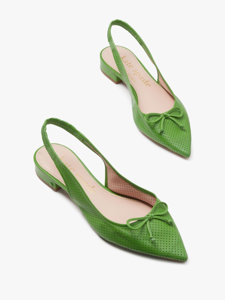 Shop Kate Spade Veronica Flats In Ks Green