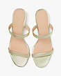 Palm Springs Slide Sandals, Pale Gold, Product