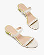 Play Tennis Slide Sandals, Parchment/Granny Smith, Product