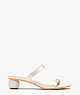 Palm Springs Crystal Slide Sandals, Ivory Bridal, ProductTile