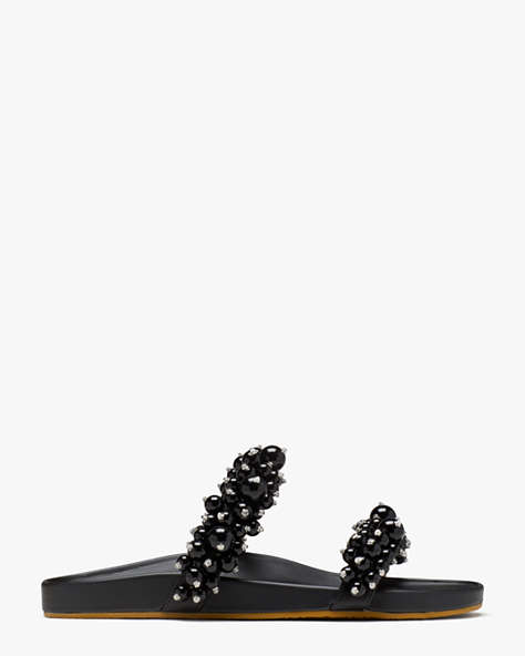 Rosa Slide Sandals, Black, ProductTile