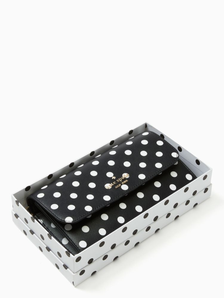 Cheers Boxed Medium Phone Wristlet, Black Multi, Product