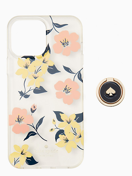lily blooms stability ring resin iphone 13 pro max case