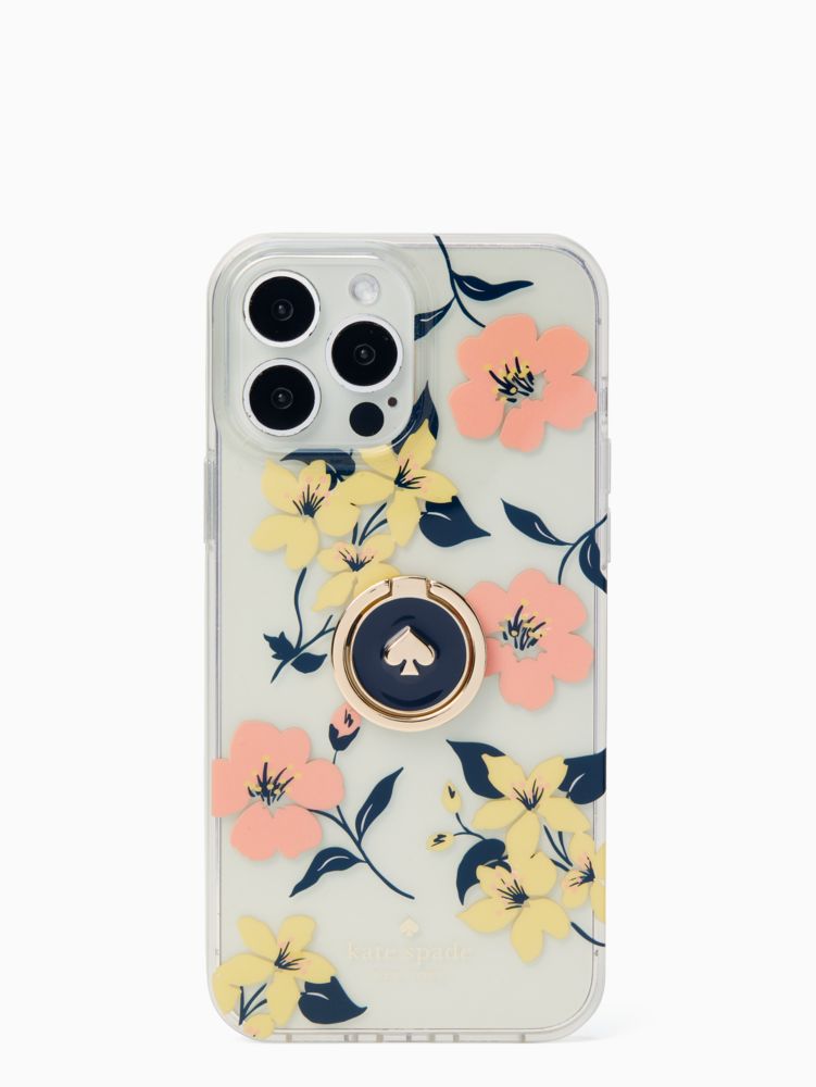 Lily Blooms Stability Ring Resin Iphone 13 Pro Max Case | Kate