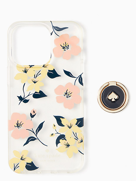 lily blooms stability ring resin iphone 13 pro case