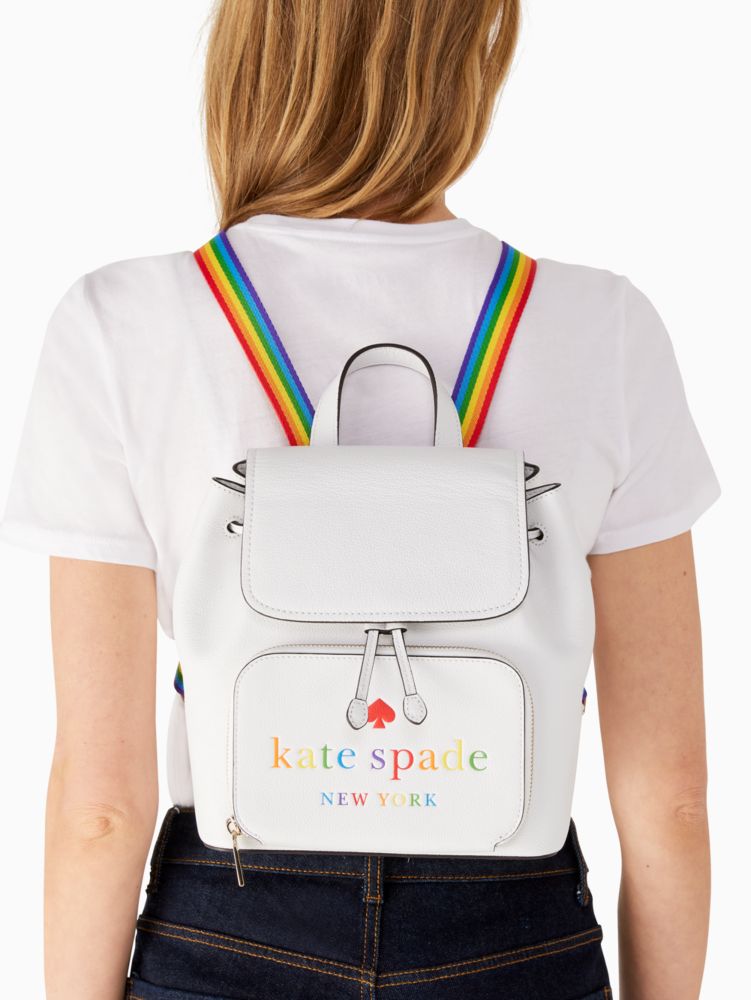 Darcy Flap Rainbow Backpack | Kate Spade Surprise