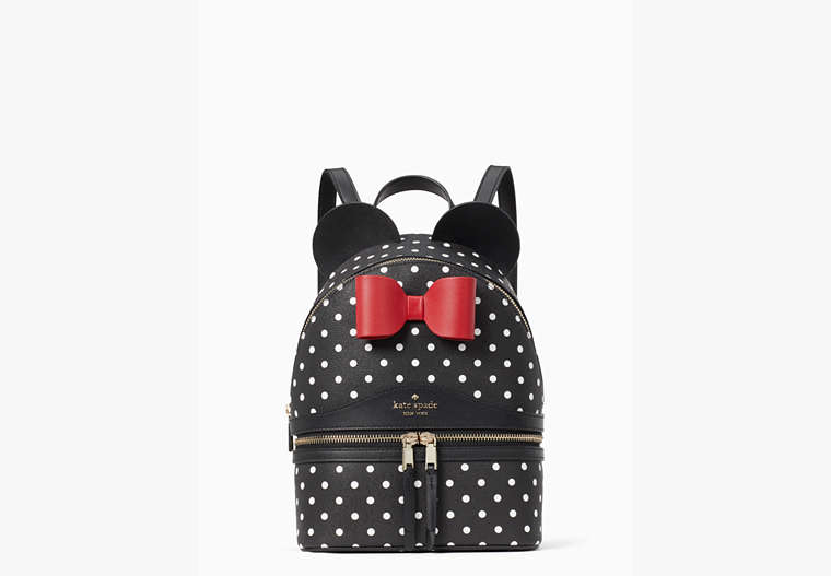 Disney X Kate Spade New York Minnie Dome Backpack, Black Multi, Product image number 0
