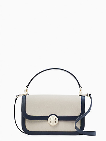 audrey smooth leather top handle flap crossbody, , rr_productgrid