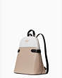 Staci Dome Backpack, Warm Beige Multi, Product