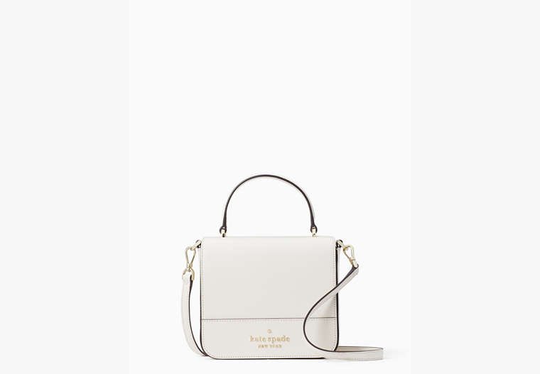 Staci Square Crossbody, Parchment, Product
