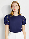 butterfly eyelet tee, , s7productThumbnail