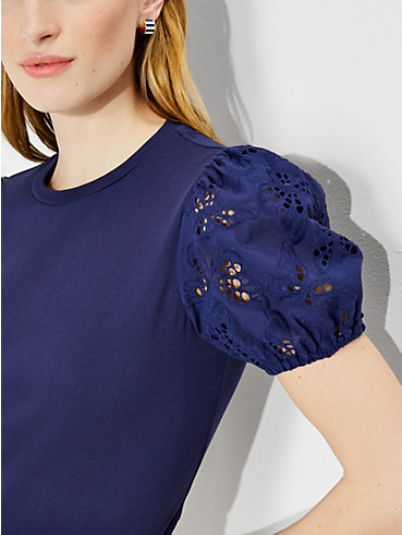 butterfly eyelet tee, , rr_productgrid