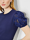 butterfly eyelet tee, , s7productThumbnail
