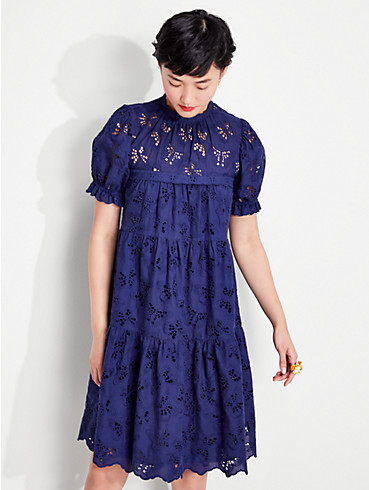 butterfly eyelet tiered dress, , rr_productgrid