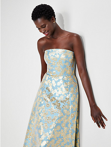 floral medley brocade dress, , rr_productgrid