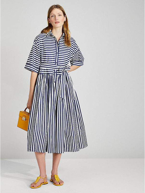 julia stripe bungalow midi dress, , rr_large