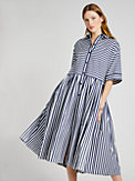 julia stripe bungalow midi dress, , s7productThumbnail