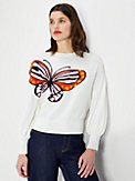 Butterfly Intarsia Pullover, , s7productThumbnail