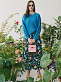 floral garden cloqué skirt, , s7productThumbnail