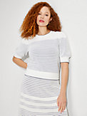 striped scallop sweater, , s7productThumbnail