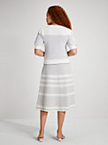 striped knit skirt, , s7productThumbnail