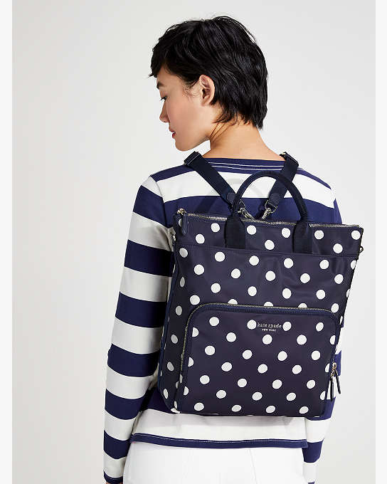 The Little Better Sam Sunshine Dot Convertible Backpack | Kate Spade New  York