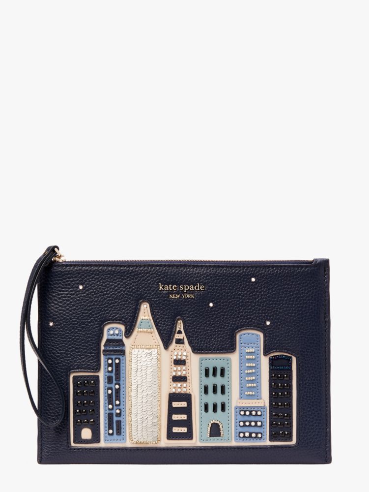 On Purpose Skyline Pouch, Blazer Blue Multi, ProductTile