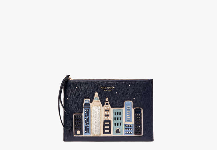On Purpose Skyline Pouch, Blazer Blue Multi, Product image number 0