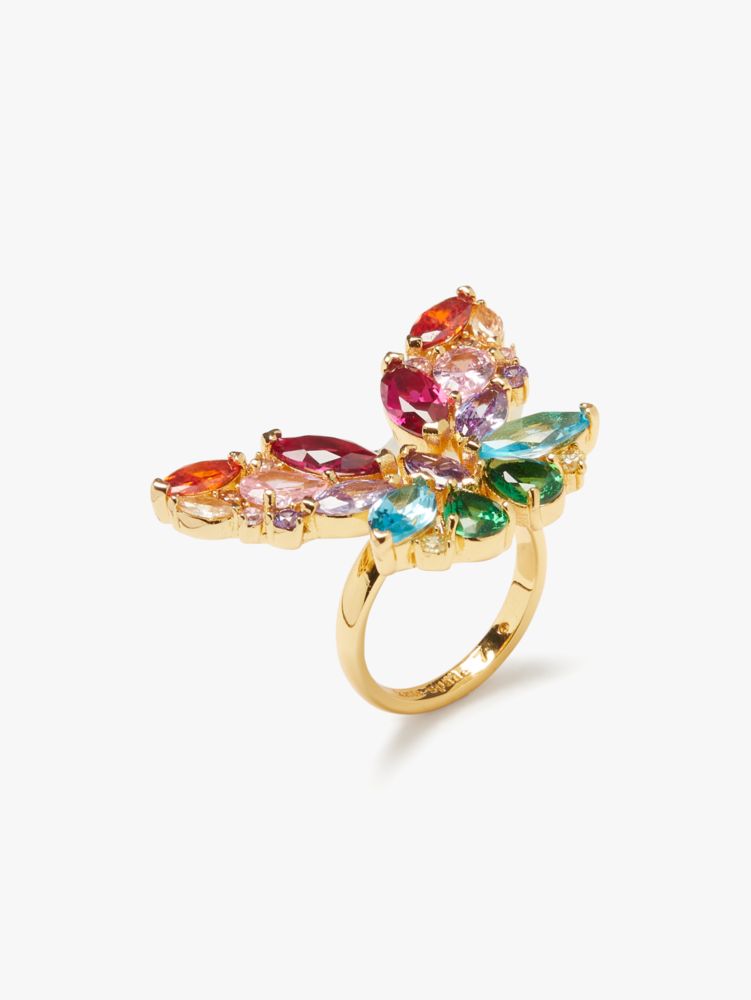 Social Butterfly Statement Ring, Multi, Product