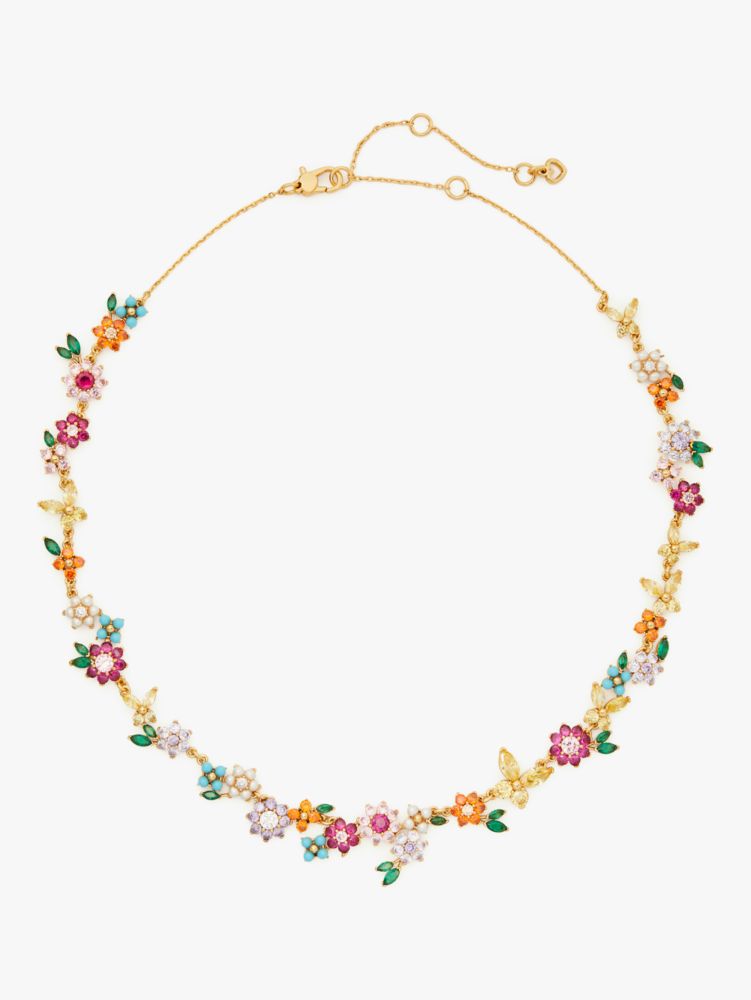 New Bloom Statement Necklace, Multi, Product