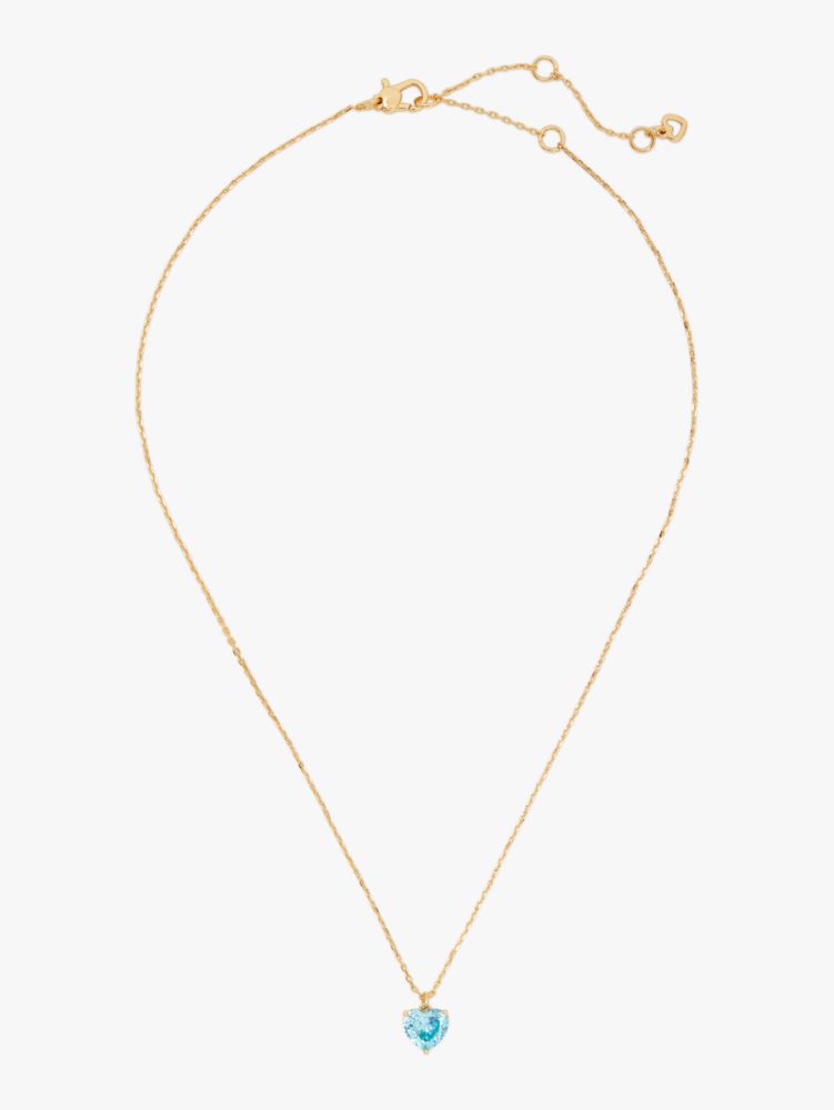 My Love March Heart Pendant | Kate Spade New York