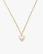 Kate Spade,my love june heart pendant,necklaces,Pearl