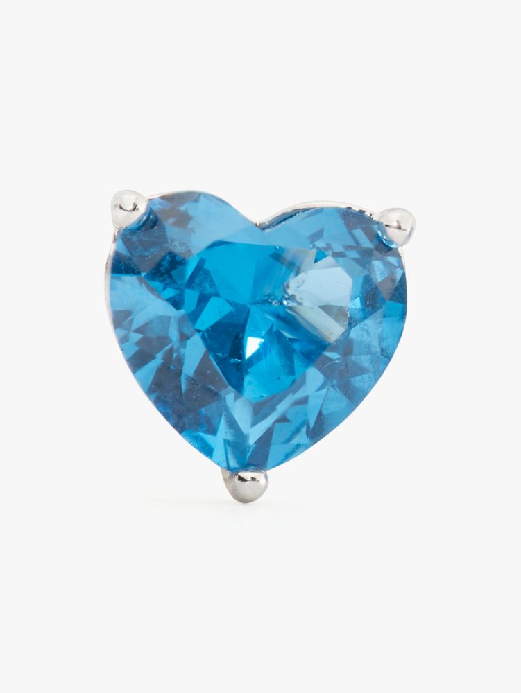 My Love Heart Studs, Blue, Product